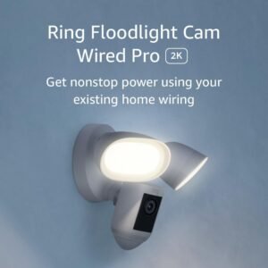Ring Floodlight Cam Wired Pro: Elevating Security with 3D Motion Detection
